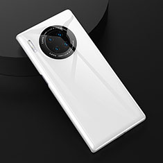 Custodia Silicone Ultra Sottile Morbida 360 Gradi Cover C04 per Huawei Mate 30 Pro 5G Bianco