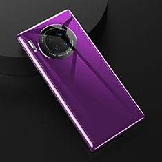 Custodia Silicone Ultra Sottile Morbida 360 Gradi Cover C04 per Huawei Mate 30 Pro 5G Viola