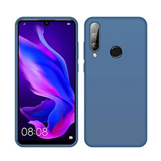 Custodia Silicone Ultra Sottile Morbida 360 Gradi Cover C04 per Huawei Nova 4e Blu