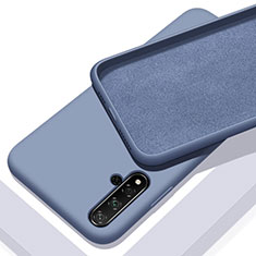 Custodia Silicone Ultra Sottile Morbida 360 Gradi Cover C04 per Huawei Nova 5 Pro Grigio