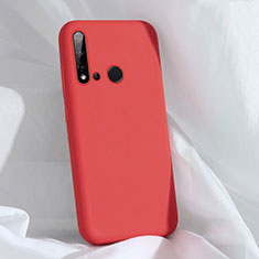 Custodia Silicone Ultra Sottile Morbida 360 Gradi Cover C04 per Huawei P20 Lite (2019) Rosso