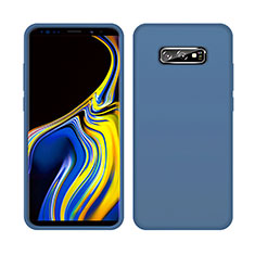 Custodia Silicone Ultra Sottile Morbida 360 Gradi Cover C04 per Samsung Galaxy S10e Blu