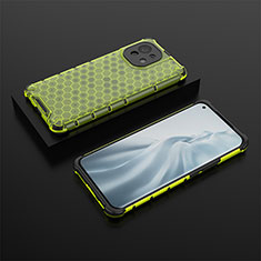 Custodia Silicone Ultra Sottile Morbida 360 Gradi Cover C04 per Xiaomi Mi 11 Lite 4G Verde