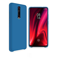 Custodia Silicone Ultra Sottile Morbida 360 Gradi Cover C04 per Xiaomi Mi 9T Blu