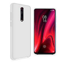 Custodia Silicone Ultra Sottile Morbida 360 Gradi Cover C04 per Xiaomi Redmi K20 Pro Bianco