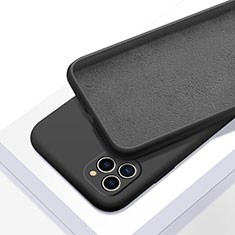 Custodia Silicone Ultra Sottile Morbida 360 Gradi Cover C05 per Apple iPhone 11 Pro Nero