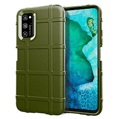 Custodia Silicone Ultra Sottile Morbida 360 Gradi Cover C05 per Huawei Honor V30 5G Verde