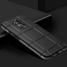 Custodia Silicone Ultra Sottile Morbida 360 Gradi Cover C05 per Huawei Mate 20 Lite Nero
