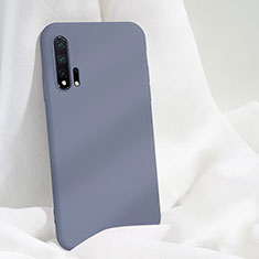 Custodia Silicone Ultra Sottile Morbida 360 Gradi Cover C05 per Huawei Nova 6 Viola