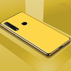 Custodia Silicone Ultra Sottile Morbida 360 Gradi Cover C05 per Huawei P Smart+ Plus (2019) Giallo