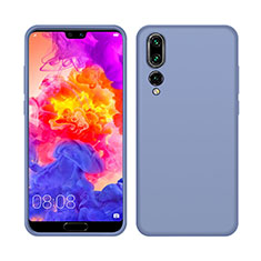 Custodia Silicone Ultra Sottile Morbida 360 Gradi Cover C05 per Huawei P20 Pro Grigio