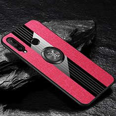 Custodia Silicone Ultra Sottile Morbida 360 Gradi Cover C05 per Huawei P30 Lite Rosa Caldo