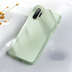 Custodia Silicone Ultra Sottile Morbida 360 Gradi Cover C05 per Samsung Galaxy Note 10 Plus 5G Verde