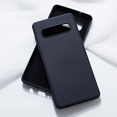 Custodia Silicone Ultra Sottile Morbida 360 Gradi Cover C05 per Samsung Galaxy S10 5G Nero