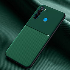 Custodia Silicone Ultra Sottile Morbida 360 Gradi Cover C06 per Xiaomi Redmi Note 8 (2021) Verde