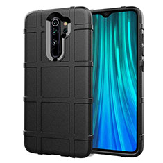 Custodia Silicone Ultra Sottile Morbida 360 Gradi Cover C06 per Xiaomi Redmi Note 8 Pro Nero