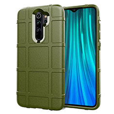 Custodia Silicone Ultra Sottile Morbida 360 Gradi Cover C06 per Xiaomi Redmi Note 8 Pro Verde