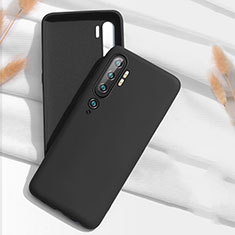 Custodia Silicone Ultra Sottile Morbida 360 Gradi Cover C07 per Xiaomi Mi Note 10 Nero