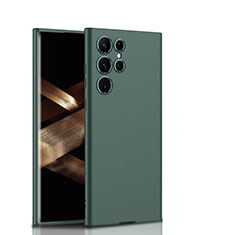 Custodia Silicone Ultra Sottile Morbida 360 Gradi Cover D02 per Samsung Galaxy S24 Ultra 5G Verde