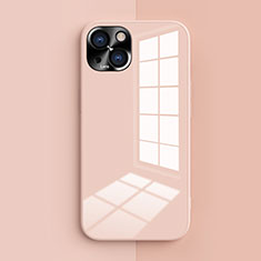 Custodia Silicone Ultra Sottile Morbida 360 Gradi Cover G01 per Apple iPhone 13 Rosa