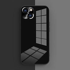 Custodia Silicone Ultra Sottile Morbida 360 Gradi Cover G01 per Apple iPhone 14 Plus Nero