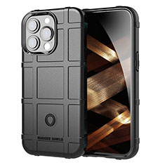 Custodia Silicone Ultra Sottile Morbida 360 Gradi Cover G05 per Apple iPhone 14 Pro Nero
