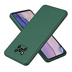 Custodia Silicone Ultra Sottile Morbida 360 Gradi Cover H01P per Xiaomi Poco X3 NFC Verde