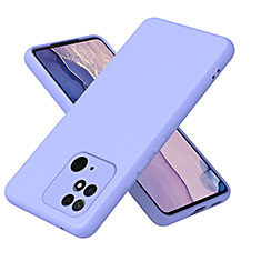 Custodia Silicone Ultra Sottile Morbida 360 Gradi Cover H01P per Xiaomi Redmi 10C 4G Viola