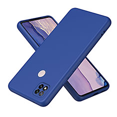 Custodia Silicone Ultra Sottile Morbida 360 Gradi Cover H01P per Xiaomi Redmi 9C NFC Blu