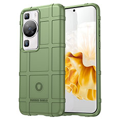 Custodia Silicone Ultra Sottile Morbida 360 Gradi Cover J01S per Huawei P60 Verde