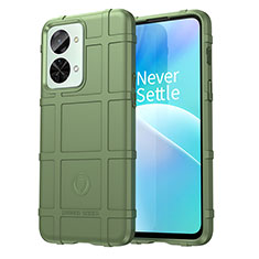 Custodia Silicone Ultra Sottile Morbida 360 Gradi Cover J01S per OnePlus Nord 2T 5G Verde