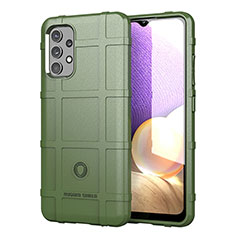 Custodia Silicone Ultra Sottile Morbida 360 Gradi Cover J01S per Samsung Galaxy M32 5G Verde