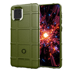 Custodia Silicone Ultra Sottile Morbida 360 Gradi Cover J01S per Samsung Galaxy Note 10 Lite Verde