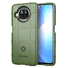 Custodia Silicone Ultra Sottile Morbida 360 Gradi Cover J01S per Xiaomi Mi 10i 5G Verde