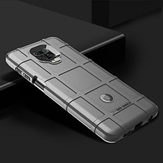 Custodia Silicone Ultra Sottile Morbida 360 Gradi Cover J01S per Xiaomi Poco M2 Pro Grigio
