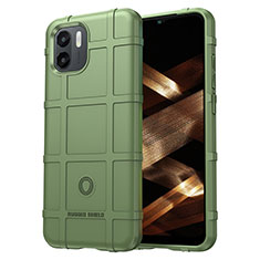 Custodia Silicone Ultra Sottile Morbida 360 Gradi Cover J01S per Xiaomi Redmi A2 Plus Verde