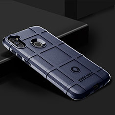 Custodia Silicone Ultra Sottile Morbida 360 Gradi Cover J02S per Samsung Galaxy A11 Blu
