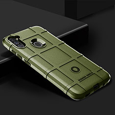 Custodia Silicone Ultra Sottile Morbida 360 Gradi Cover J02S per Samsung Galaxy A11 Verde