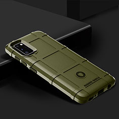 Custodia Silicone Ultra Sottile Morbida 360 Gradi Cover J02S per Samsung Galaxy A41 Verde