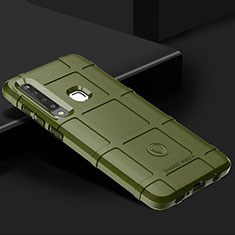 Custodia Silicone Ultra Sottile Morbida 360 Gradi Cover J02S per Samsung Galaxy A9s Verde
