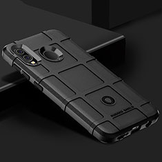 Custodia Silicone Ultra Sottile Morbida 360 Gradi Cover J02S per Samsung Galaxy M10S Nero
