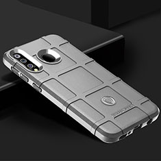 Custodia Silicone Ultra Sottile Morbida 360 Gradi Cover J02S per Samsung Galaxy M30 Grigio