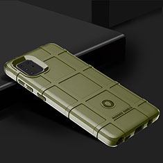 Custodia Silicone Ultra Sottile Morbida 360 Gradi Cover J02S per Samsung Galaxy Note 10 Lite Verde