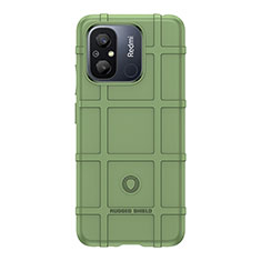 Custodia Silicone Ultra Sottile Morbida 360 Gradi Cover J02S per Xiaomi Redmi 11A 4G Verde