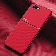 Custodia Silicone Ultra Sottile Morbida 360 Gradi Cover L01 per Oppo K1 Rosso