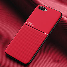 Custodia Silicone Ultra Sottile Morbida 360 Gradi Cover L01 per Oppo R15X Rosso