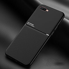 Custodia Silicone Ultra Sottile Morbida 360 Gradi Cover L01 per Oppo RX17 Neo Nero