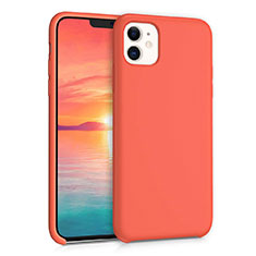 Custodia Silicone Ultra Sottile Morbida 360 Gradi Cover per Apple iPhone 11 Arancione