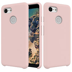 Custodia Silicone Ultra Sottile Morbida 360 Gradi Cover per Google Pixel 3 Rosa