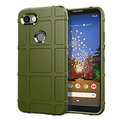 Custodia Silicone Ultra Sottile Morbida 360 Gradi Cover per Google Pixel 3a Verde